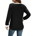 thumbnail image 3 of Chemises à Manches Longues pour Femmes Tunique pour Femmes Chemise à Manches Longues pour Femmes Hauts pour Femmes Manches Longues Automne Hauts à Manches Longues pour Femmes, 3 of 6