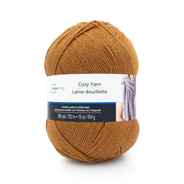 Mainstays Cozy Medium Acrylic Yarn 1 Ball