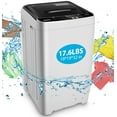 Qhomic Portable Washing Machine, 17.6lbs Large Capacity FullyAutomatic