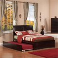 thumbnail image 2 of Leo & Lacey Full Trundle Platform Bed in Espresso, 2 of 4