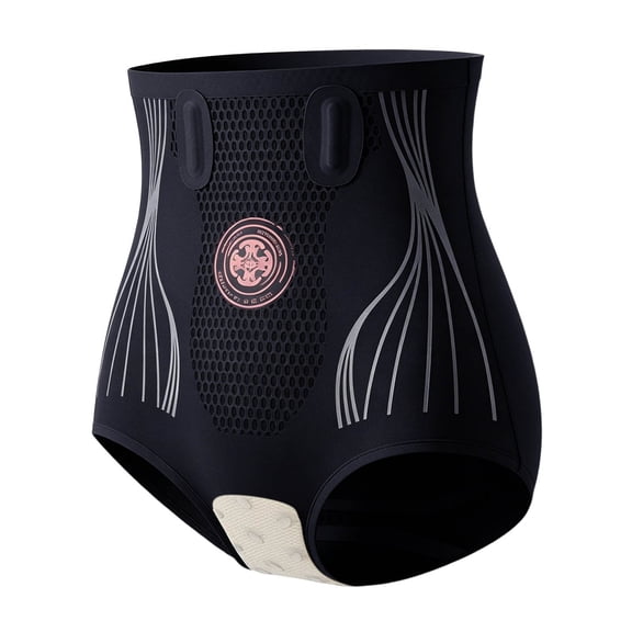 YUEHUA Fat Burning Sculpting Shorts for Women 4-in-1 Micro-Particle Thermogenic Underwear Tummy Control Compression Yoga Pant