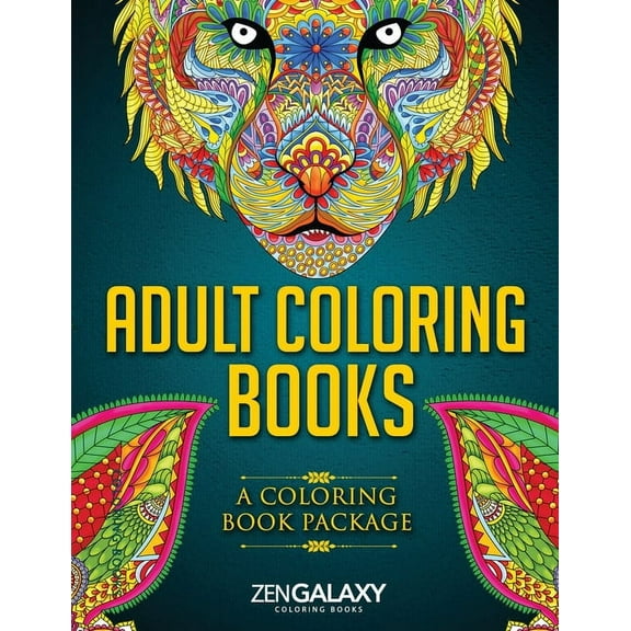 Adult Coloring Books: A Coloring Book Package, (Paperback)