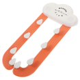 thumbnail image 5 of Plastic Sink Strainer Rack Orange for Kitchen Sink with No-Trace Installation, 5 of 5