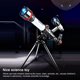 thumbnail image 4 of Telescopio astronómico Telescopio al aire libre High Clear Astronomical Refracting Telescope Science TOMSHOO Telescopio astronómico, 4 of 7