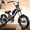 Black, variant on W WALLKE Titan X1 Carbon Fiber Frame Electric Bike, 30Ah Long Range Ebike for Adults, 3800W 40MPH Fast E Bike, 20"x5" Puncture-Proof Fat Tire