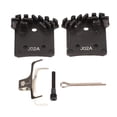 thumbnail image 1 of Bike Disc Brake Pads, Metal Brake Cooling Pad  Compatibility 1 Pair Standard Size Fast Heat Dissipation With Shrapnel And Pin For Mountain Road Bikes, 1 of 8