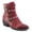 BORDEAUX, variant on Spring Step L'Artiste Rodeha Booties for women - Women's Ankle Boots with Zipper Closure - Ladies Boots with Western Style Pointed Toe Silhouette
