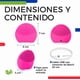 thumbnail image 2 of Cepillo Facial De Silicona Eléctrico Recargable Slim Company Limpiador Facial Exfoliante Y Masajeador Para Piel Modelo Rosa, 2 of 4