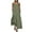 Army Green., variant on Akafmk Summer Dresses for Women Casual Dresses,Solid Color Round Neck Long Dress Sleeveless Tank Maxi Dresses Boho Dress with Pockets
