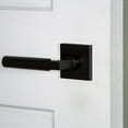 thumbnail image 5 of Viaggio Qadcon-Sth_Dd Quadrato Solid Brass Non-Turning Two-Sided Dummy Door Lever Set -, 5 of 7