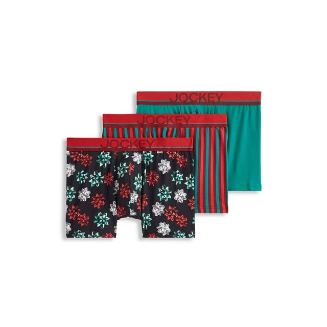 Jockey True Style 4" Trunk - 3 Pack