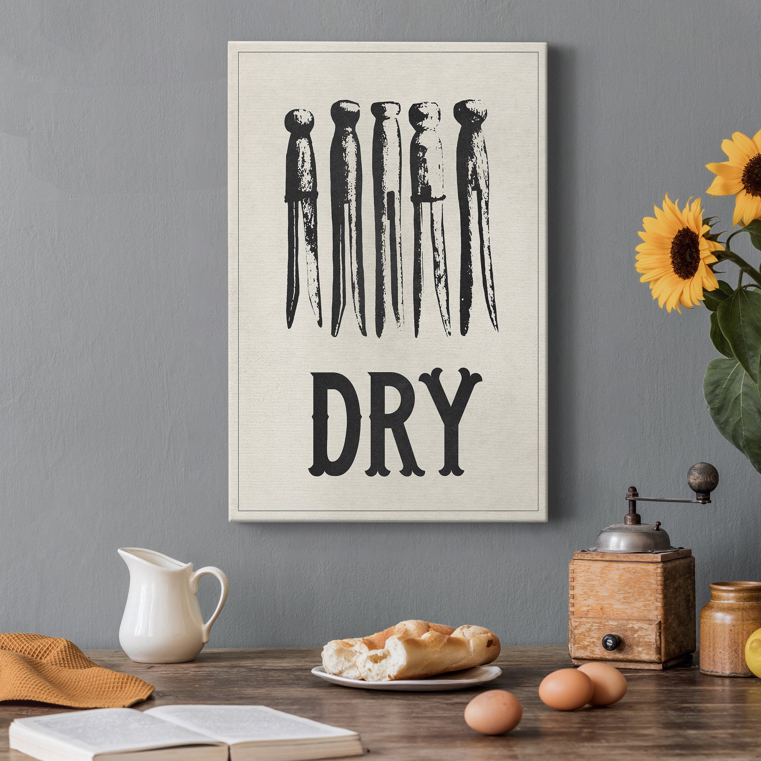 Vintage Laundry II Premium Gallery Wrapped Canvas - Ready to Hang