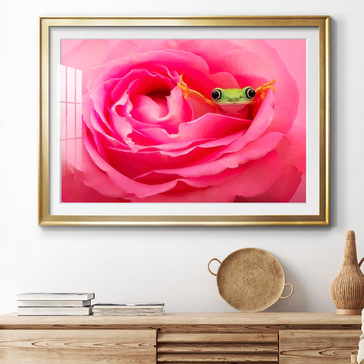 Hanging On VIII Premium Framed Print - Ready to Hang
