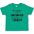 thumbnail image 3 of Inktastic My Daddy is a Firefighter and a Hero Boys or Girls Baby T-Shirt, 3 of 5