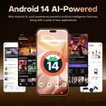 thumbnail image 2 of A17 5G Unlocked phone Smartphone 4GB+128GB, 5.3" FHD,Android 14.0 48+108MP Camera, 5000mAh Octa-Core, High quality(blue), 2 of 8