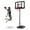 8-10ft Black, variant on 10ft Outdoor Basketball Hoop, Sesslife Portable Basketball Hoops and Goal for Adults Teens, 4.7 ft-10ft Adjustable Basketball Court with 43 Inch Backboard and Wheels, Removeable Basketball System