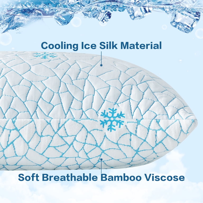 Emonia Cooling Memory Foam Pillows, King 2-Pack photo 2