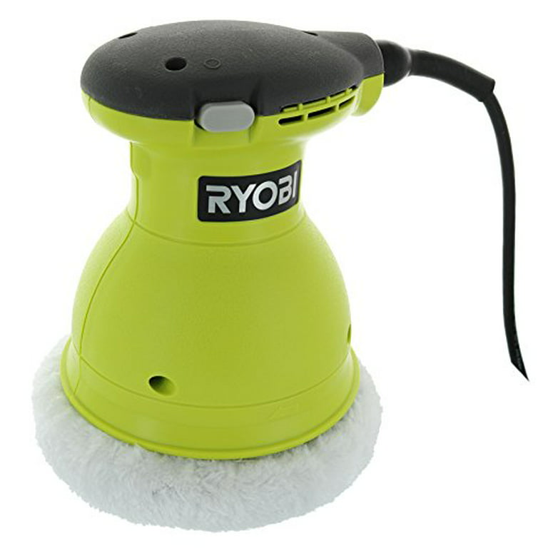 Ryobi RB61G 6 Inch Corded 120 Volt AC, .5 Amp 4,800 OPM Swirl-Free Orbital  Buffer - Walmart.com