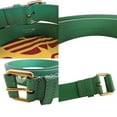 thumbnail image 4 of Pre-Owned GUCCI Belt x adedas Leather Metal Green White Gold Men Women 702277 s0591a (Good), 4 of 5