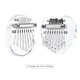 thumbnail image 2 of Piano de pulgar Irfora Mini Kalimba 8 teclas Cristal transparente Acrílico Pulgar Piano Ajuste para niños Adultos Principiantes Profesisonals Irfora Piano de pulgar, 2 of 3
