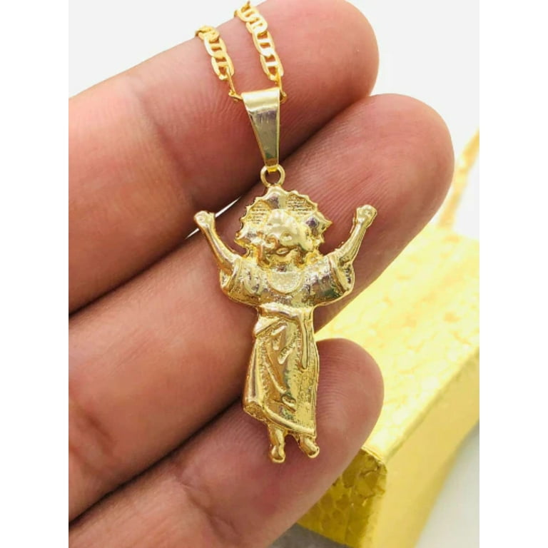 Divino nino shop gold necklace