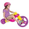 16 inch Spin Out Big Wheel Racer Girls Tricycle - Pink