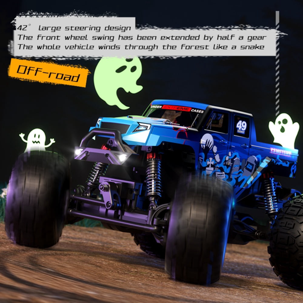 1:18 RC Cars, 2.4GHz 4WD High Speed 30 KM/H Remote Control Car All Terrain Off Road Monster Truck RC Drift Car for Adults Boys 8-12