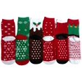 thumbnail image 3 of Yacht & Smith Christmas Socks, Novelty Holiday Socks, Fun Colorful Festive, Crew, Slipper Socks, 3 of 3