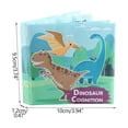 thumbnail image 3 of Children's Animals Cloth Book Baby Hand Puppet Cloth Toy Cloth Education Book, 3 of 3