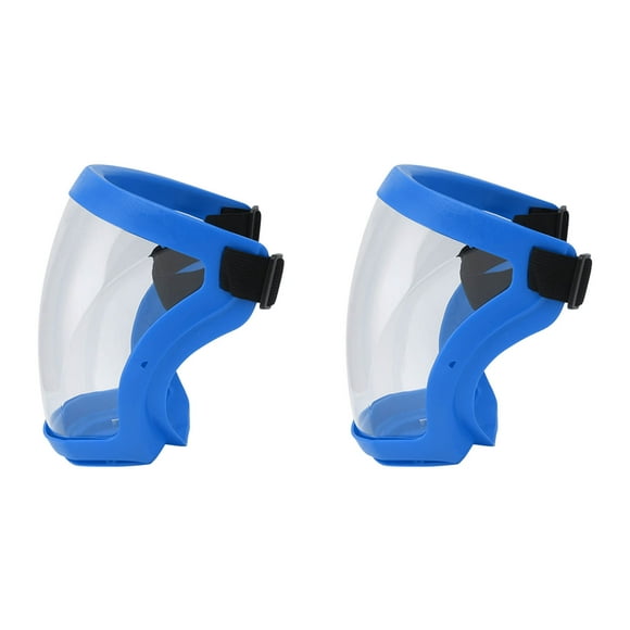 Cubierta protectora facial transparente, 2 piezas Cubierta protectora facial Protector facial Cubierta protectora facial Estándares líderes en la industria