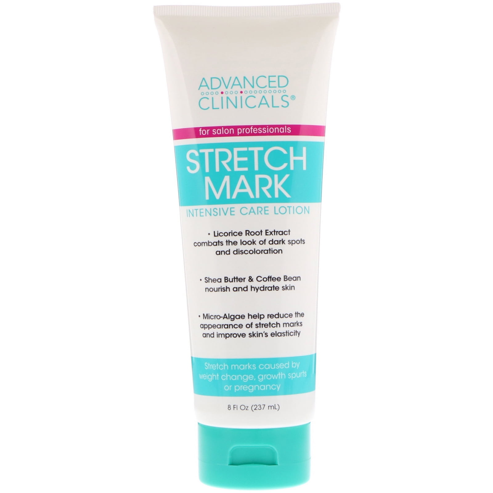 Advanced Clinicals Stretch Mark Lotion. Moisturizing for Scars, Extreme Weight Loss, Pregnancy