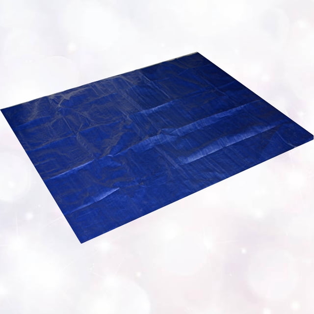 IFANLANDOR 1Pack Blue Pool Table Cover Fabric Rainproof For Pool Maintenance