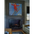 thumbnail image 4 of Marmont Hill Woman Ski Jumper by Carolyn Haywood Painting Print on Canvas, 4 of 7