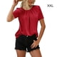 thumbnail image 5 of Camiseta suelta mujer Minnieouse Estilo casual Ropa de verano Rojo XXL, 5 of 6