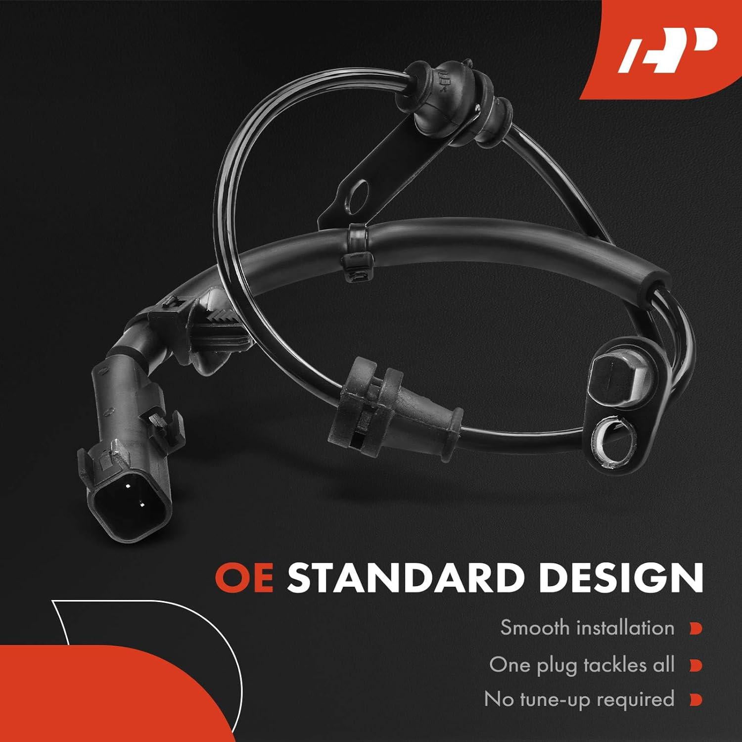 A-Premium ABS Wheel Speed Sensor Compatible with Ford