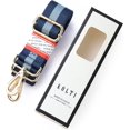 thumbnail image 2 of ORUYROP Purse Strap Replacement Crossbody Handbag Stripe Wide Adjustable, Gold Buckle-26, 1.5 inch width, 2 of 7