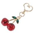thumbnail image 5 of Encanto Único Moda Cristal Cereza Encanto de Bolso Rojo 1 Pc, 5 of 5