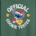 thumbnail image 3 of Lilo & Stitch - Official Cookie Tester - Women's Lightweight French Terry Long Sleeve Shirt, 3 of 5