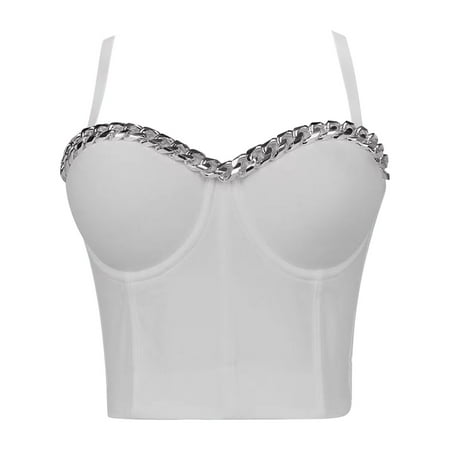 

DeeWomen s Fashion Design Sense Small Vest Outer Corset Polyester Top Women Women