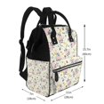thumbnail image 2 of Fotbe Cute Cow Mochila Maternidad - Lona de Sarga Impermeable, Mochila de Pañales de Gran Capacidad con Múltiples Bolsillos y Correas Ajustables, 2 of 6