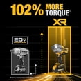 thumbnail image 4 of Llave de impacto inalámbrica DEWALT 20V MAX XR 3/4 con batería, 4 of 8