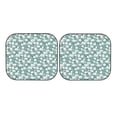 thumbnail image 5 of Lsque Floral 2 PCS Windshield Sun Shade | CarFoldable Window Covers | Car Accessories Reflect UV for Universal Cars SUV Truck | Medium, 5 of 7