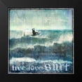 thumbnail image 2 of Carter, Charlie 20x20 Black Modern Framed Museum Art Print Titled - Live Love Surf, 2 of 5