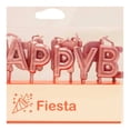 thumbnail image 4 of Velas Prichos con Diseño de Frase Happy Birthday Rosa 13 Piezas, 4 of 4