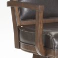 thumbnail image 4 of Hillsdale Ambassadeur 30" Tabouret de Bar à Bras Pivotant en Cerise Riche, 4 of 8