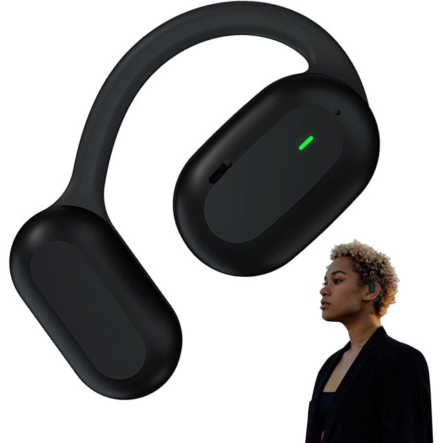 1 auricular Bluetooth de conducción ósea, auriculares inalámbricos con clip para la oreja, auriculares deportivos para correr, gimnasio, ciclismo, caminar, hacer ejercicio Sailing Electrónica