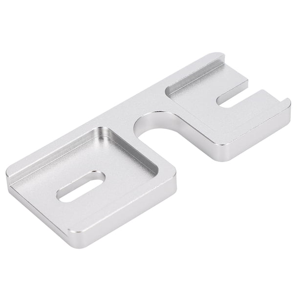 Accesorios De Impresora 3D Plateados Placa De Montaje De Aluminio Fijo Para Impresora 3D, Placa De Montaje Fijo Para Impresora 3D, Soporte De Montaje De Aluminio Para V6 ANGGREK 3D Printer Parts