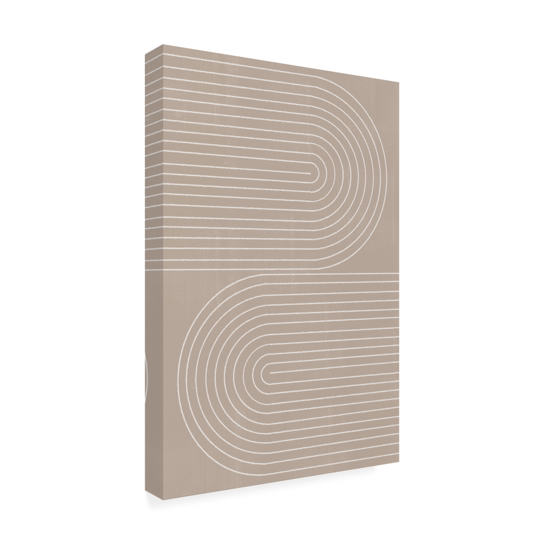 Trademark Fine Art THE MIUUS STUDIO Minimal Simple Arch O5 Canvas Wall Art