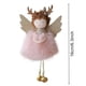 thumbnail image 3 of 1/3Pcs Delightful Christmas Decoration Wool Plush Angel Wooden Face Pendant Doll Christmas Tree Ornament Newyear Gift Xmas Decor, 3 of 5