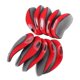 thumbnail image 1 of 10 Pack Golf Iron Head Covers (Grey & Red), 1 of 4